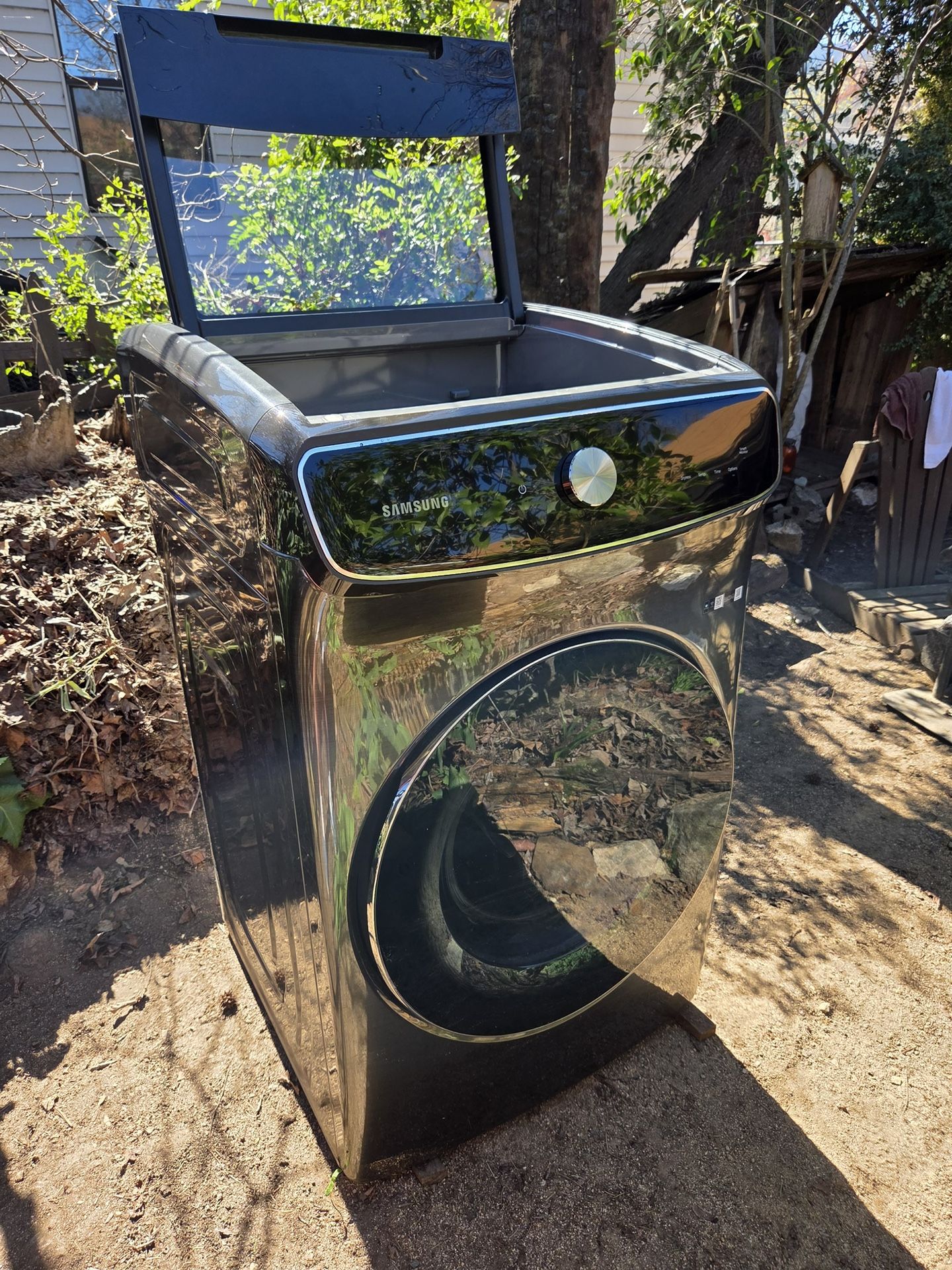 Samsung Gas Dryer FlexDry Dual Dryer BLACK – Like New
