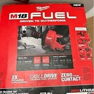 New UNUSED Milwaukee FUEL M18 Drain Snake Kit, W Battery & Charger  2772A-21
