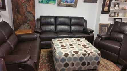 New Reclining sofa set