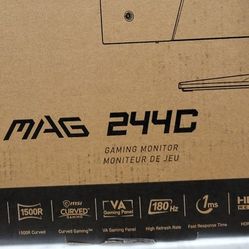 Msi 24" 1080p Curved Gaming Monitor