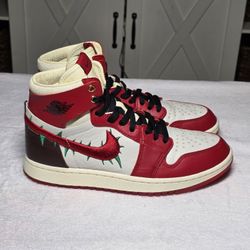 Teyana Taylor x Air Jordan 1 Zoom Comfort 2 High A Rose From Harlem W