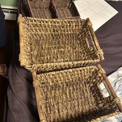 Woven Storage Baskets 
