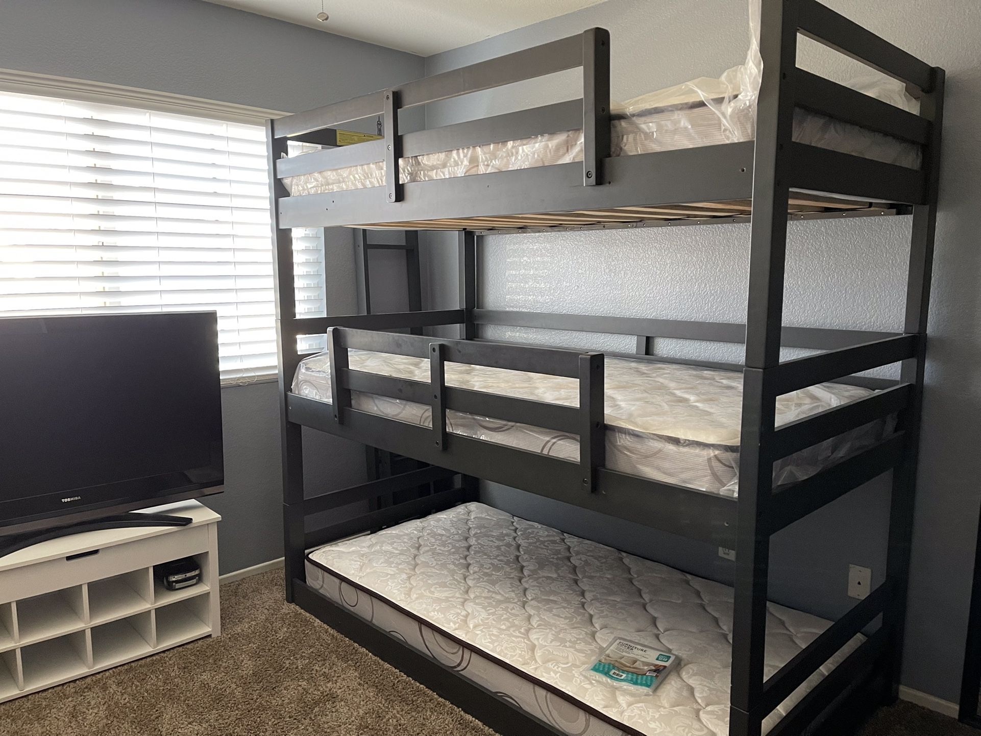 3 Tier Bunk Bed