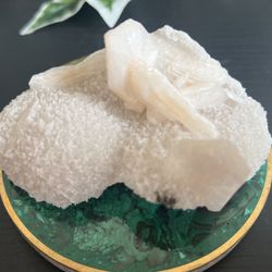 Apophylite On Zeolite Matrix $3 (Crystals)