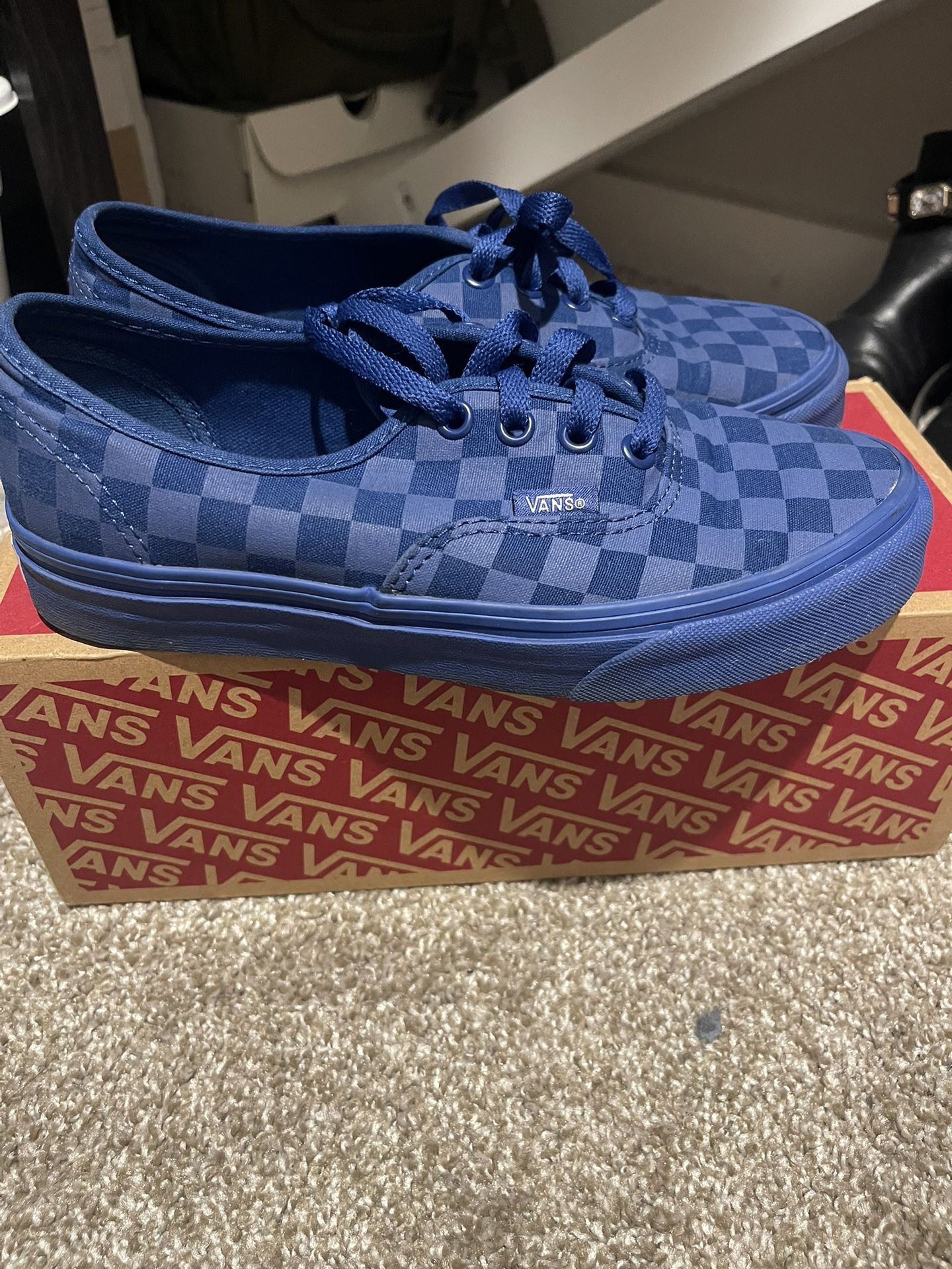 Checkered Vans