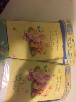 Winnie the Pooh Baby Shower Game Books