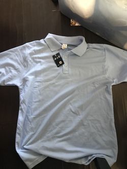 Uniform polo shirt size 18.