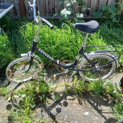 Peugeot Vintage Fold Up Bicycle 