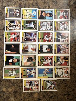 1992 San Francisco Giants 25 Players- Pristine Cards