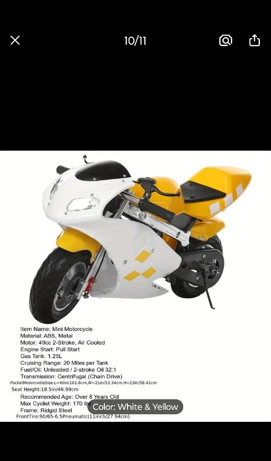 New Pocket Bike