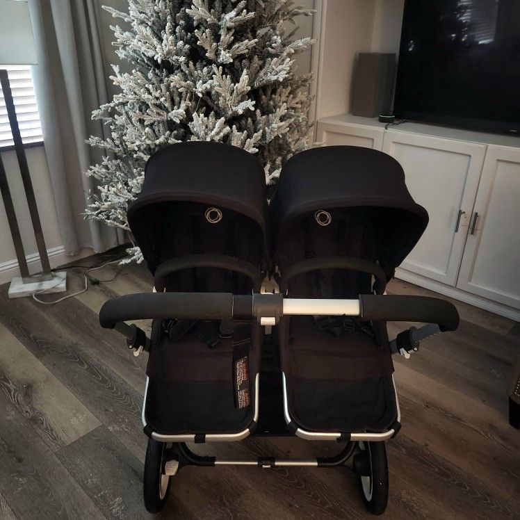 Bugaboo donkey double stroller Black Toddler/Baby