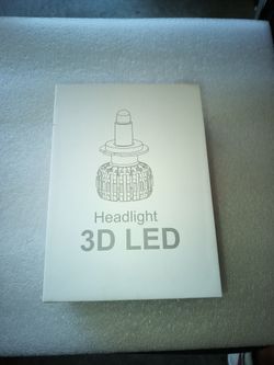 9012 LED LIGHT 3D HEAD LIGHTS