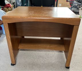 Small desk with caster