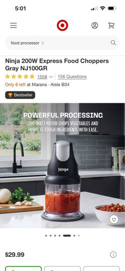 Ninja Mini Food Processor