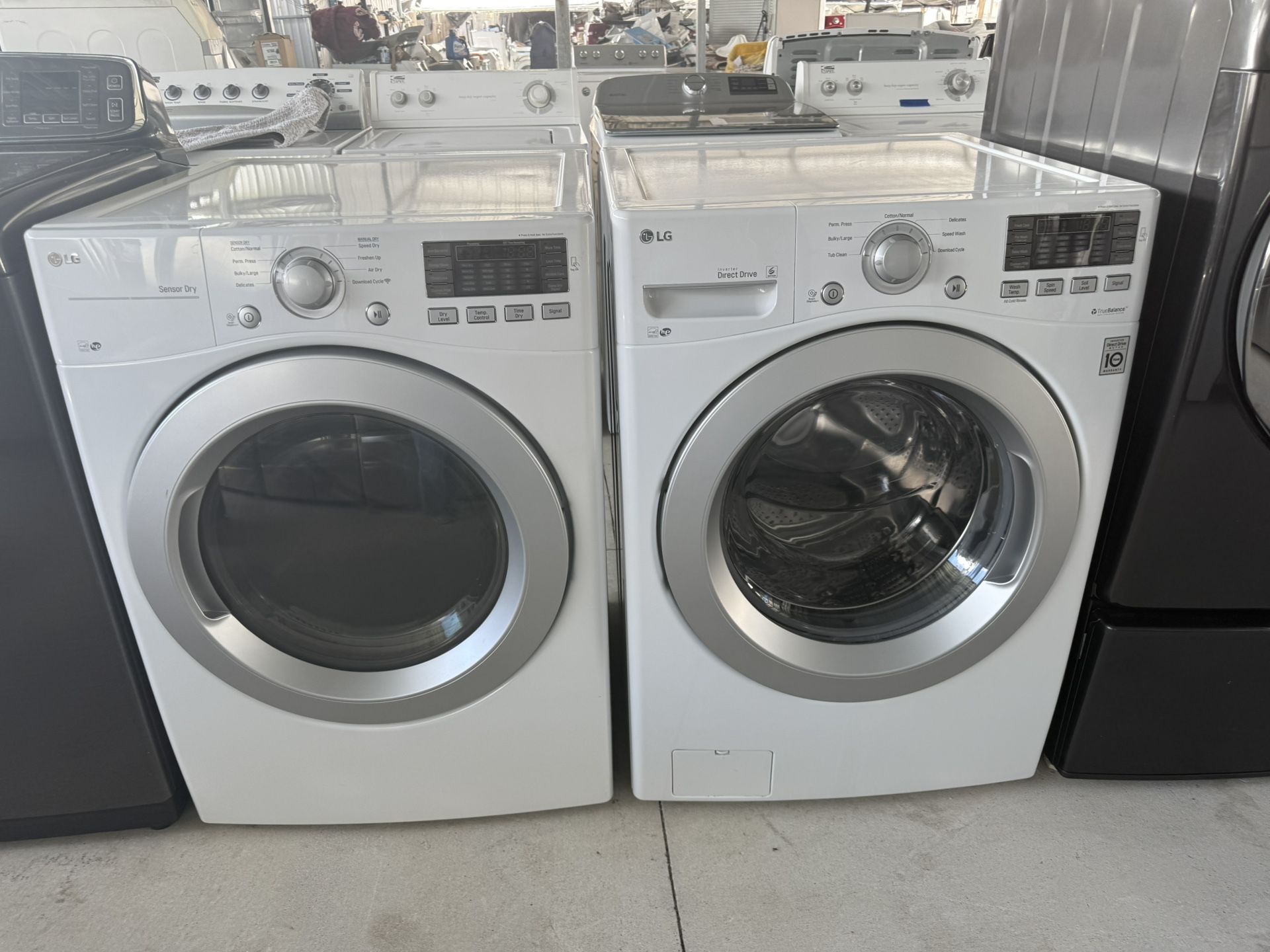 Lg Washer And Dryer Set