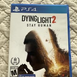 Dying light 2 Stay Human for PS4