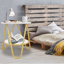 White Side round Table /Small End Table 2 for $20