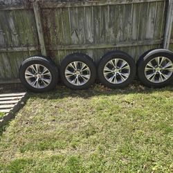 4 Tires and Toyota Highlander Rims 18"
