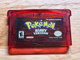 Pokemon Ruby (Game Boy Advance)
