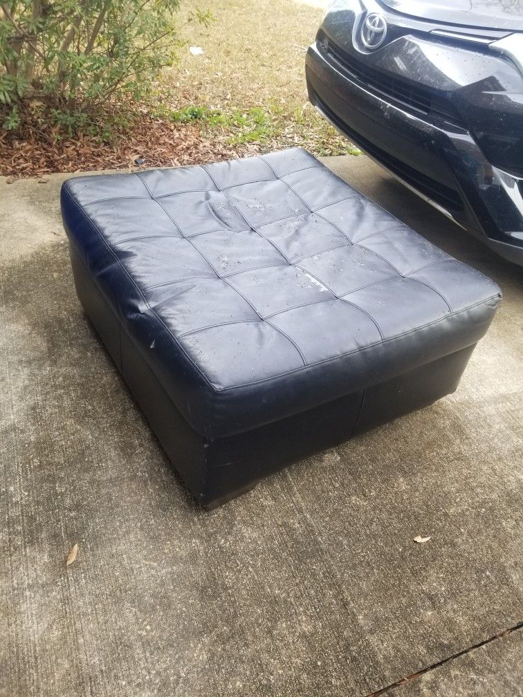Black Ottoman Needs Be To Recoverd
