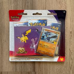 30th Celebration Tech Sticker Collection [Lucario]
