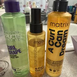 A Curl Can Dream Products & Fructis