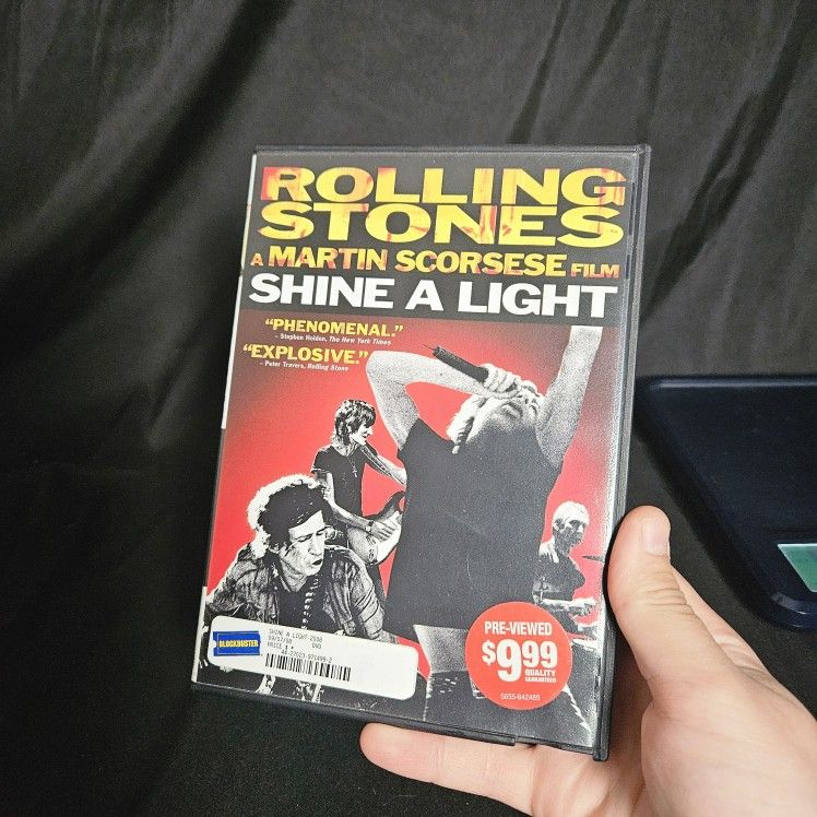 ROLLING STONES SHINE A LIGHT DVD A MARTIN SCORSESE FILM