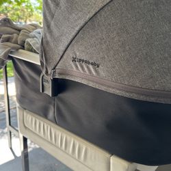 Uppababy Bassinet, And Car Seat and  Base