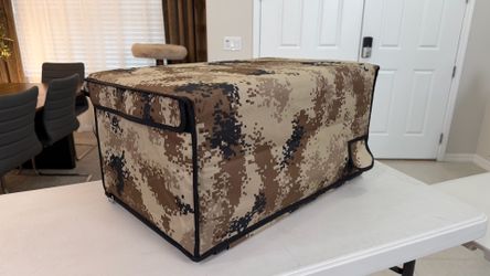Sturdy Outdoor Heated Cat House for Winter, Insulated Heated Cat House for Outside with Two Door