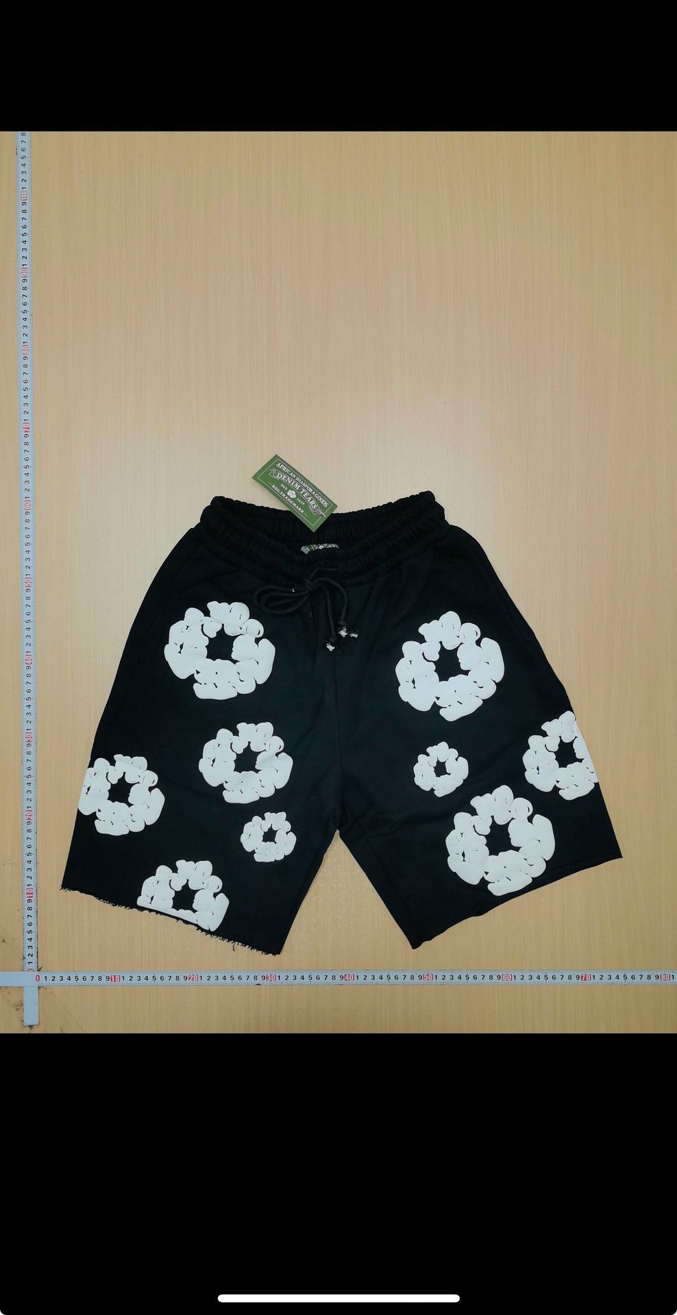 Black Denim Tears Shorts