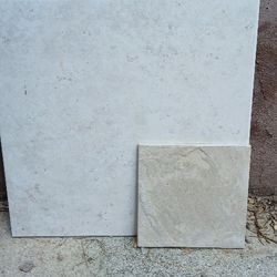 Neutral 12 7/8" x12 7/8" Tiles -- NEW