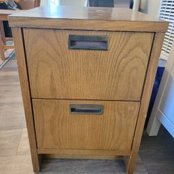 Wood Night Stand And Dresser
