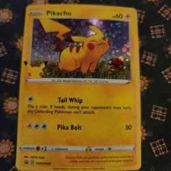 Pikachu Card