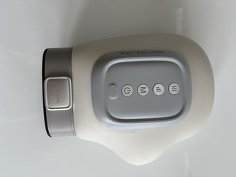 Bob and Brad Heated Rechargeable Hand Massager, White/Gray/Black USB Charge