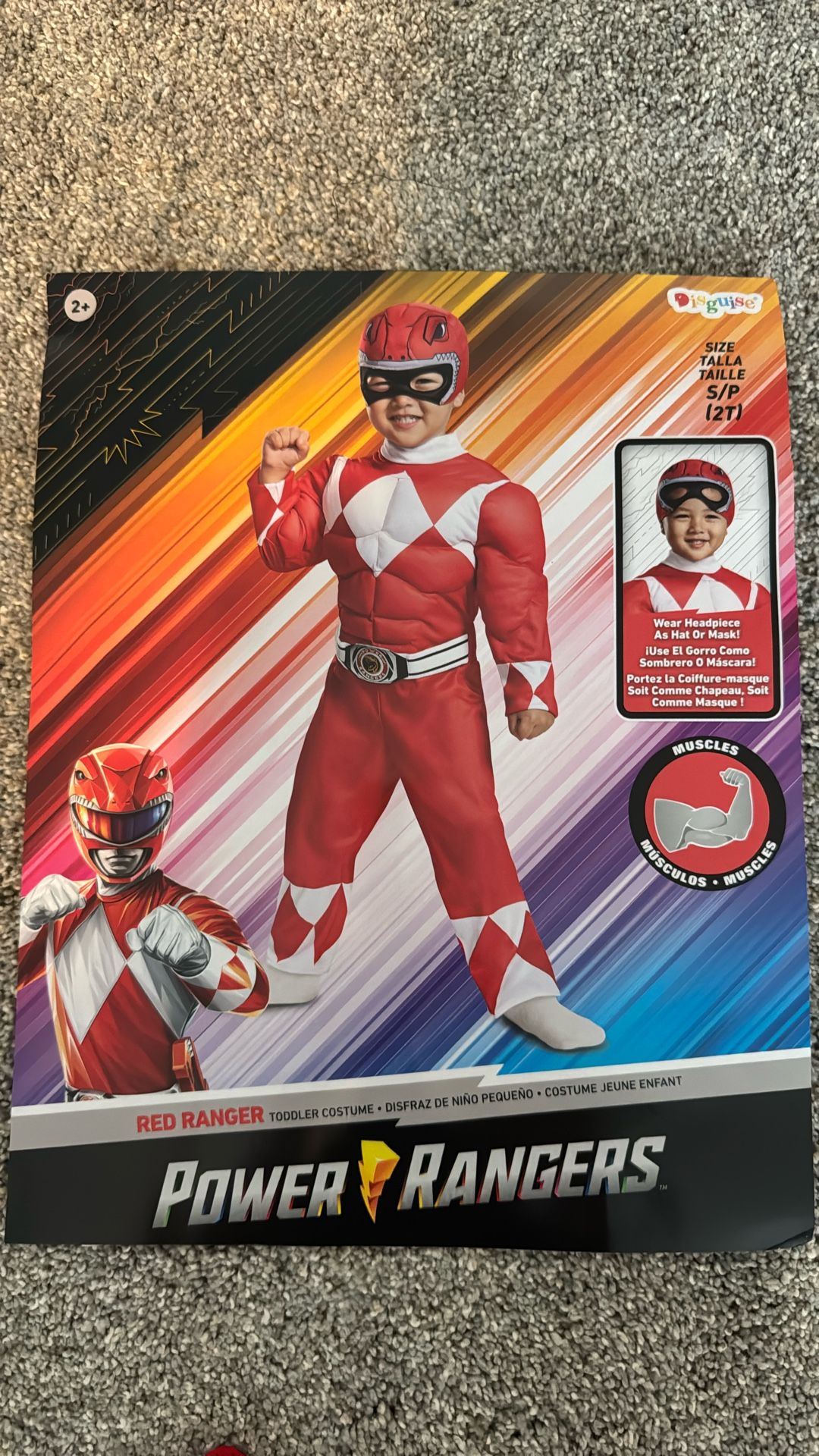 Red Power Ranger 2T