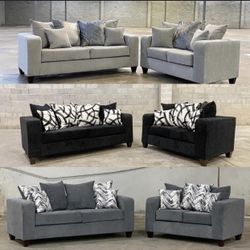 NEW SOFA AND LOVESEAT WITH FREE DELIVERY 