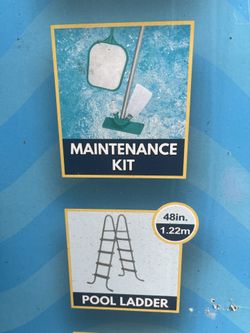 Above Ground Pool Ladder w/accessories