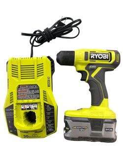 RYOBI DRILL KIT W BATTERY AND CHARGER #33078