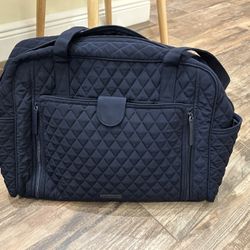 Vera Bradley Quilted Navy Diaper Bag