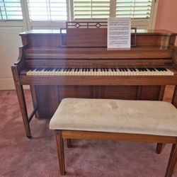 Life Crowned Piano With Chair Including, I don't care how cheap you want it, I just want to sell it fast.