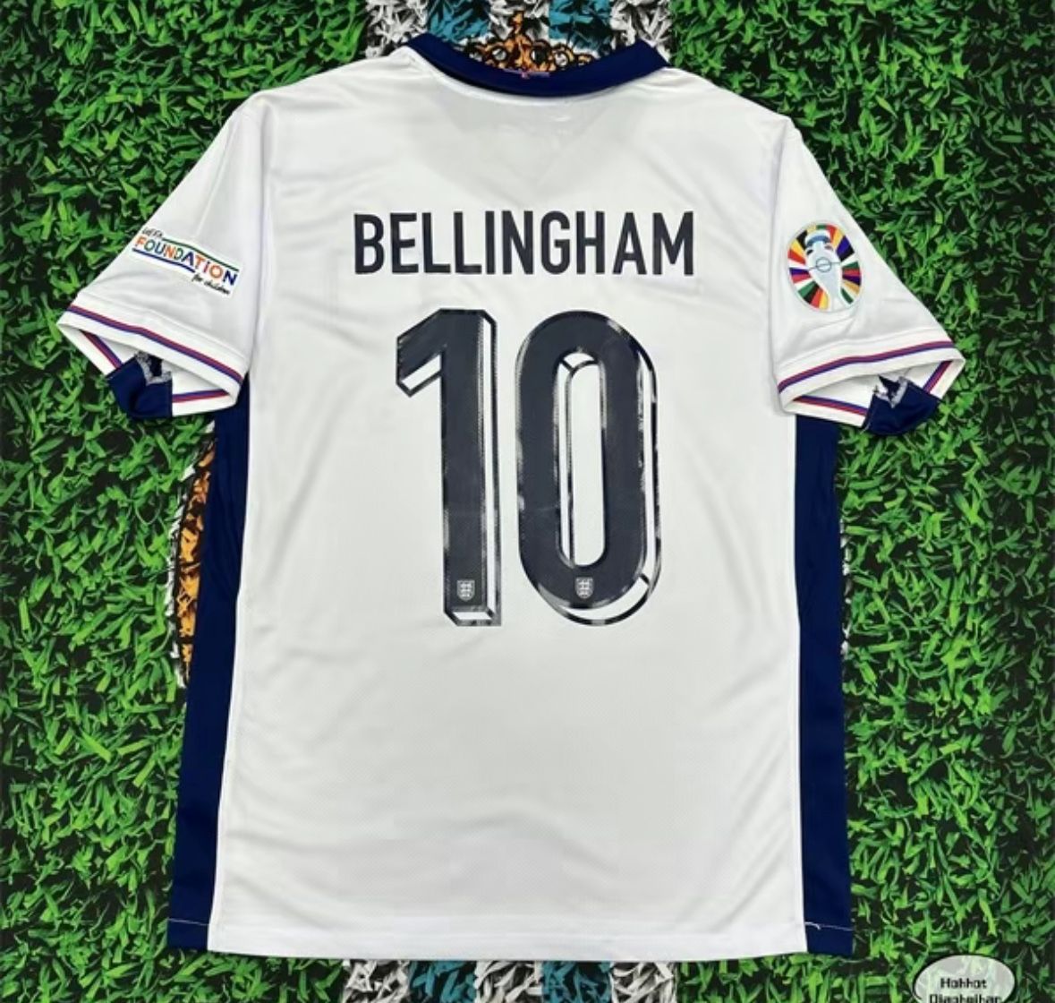 Euro 2024 Team england home white soccer jersey