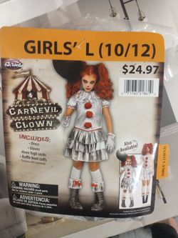 Carnevil clown costume