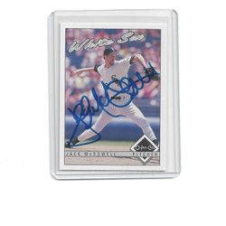Jack McDowell Autograph – Authentic Signed MLB Card – Local Pickup