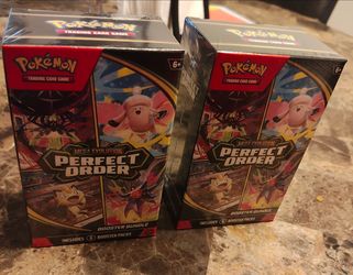 Pokemon TCG mega evolution perfect order booster bundle