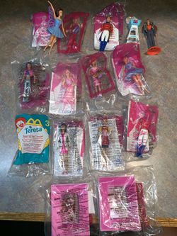 Barbie happy meal lot - 15 pieces