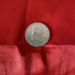 1961 Franklin Silver Half Dollar - Circulated