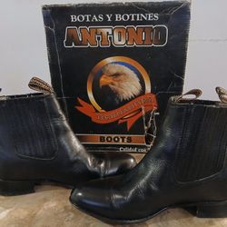 Antonio Hernandez Leather Boots