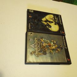 Kingdom Hearts 1 and 2 PS2