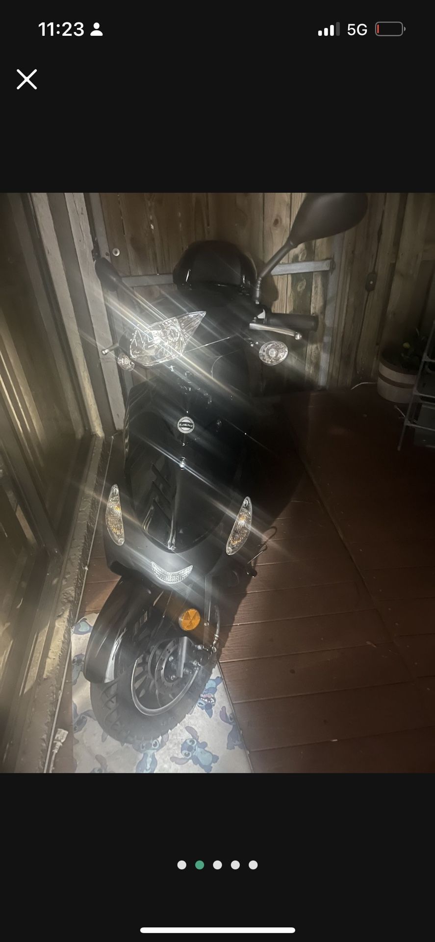 Scooter 50cc 67 Miles Almost New