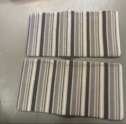 two kitchen mats